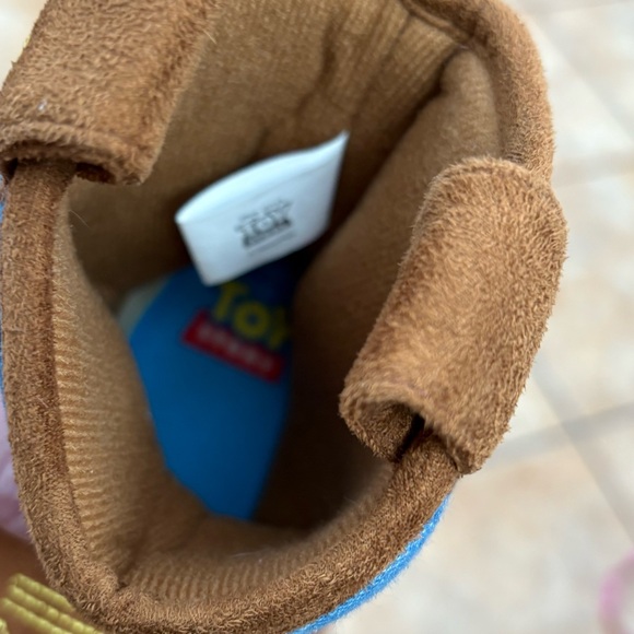 Disney Toy Story Woody Cowboy Boot Slippers Size 9 - Picture 4 of 9